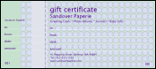 Polka Dots Gift Certificate