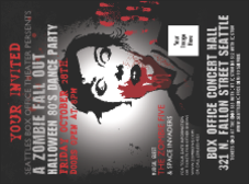 Zombie Woman Invitation