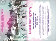 Skating Party Invitation