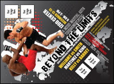 MMA Frontkick Invitation