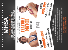 Versus Black Invitation