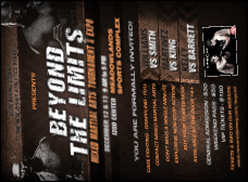 MMA Main Event Brown Invitation