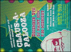 Claus-A-Palooza Invitation