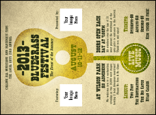 Guitar and Banjo Invitation