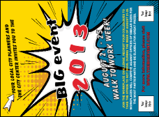 Retro Comic Book Invitation