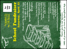 Education Chalk Board Invitation