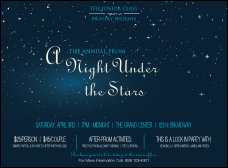 Star Theme Invitation