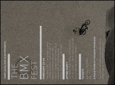 BMX Invitation