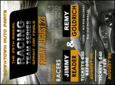 Auto Racing Invitation