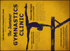 Gymnastics Invitation