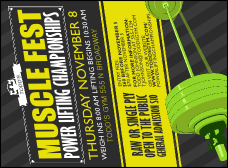 Power Lifting Invitation
