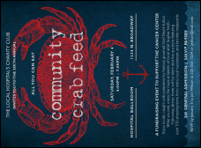 Crab Dinner Invitation