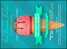 Ice Cream Invitation