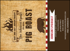 Pig Roast Invitation