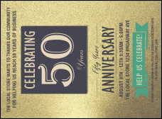 50th Anniversary Invitation