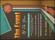 All Purpose Retro Invitation