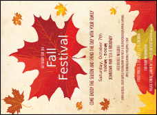 Fall Leaves Invitation