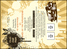 Hip Hop Concert Invitation