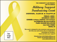Yellow Ribbon Invitation