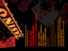Casino Night Invitation