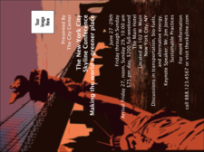 New York Red and Orange Invitation