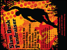 Basketball Dunk Invitation