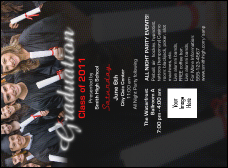 Graduation Diploma Invitation Logo