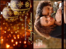 Golden Ornament Greeting Card