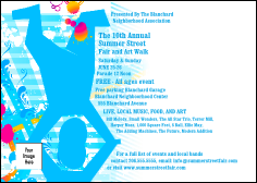 Street Fair Postcard