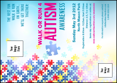 Autism Awareness Postcard
