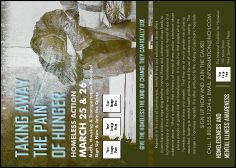 Homeless & Hungry Postcard