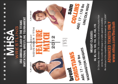 Versus Black Postcard