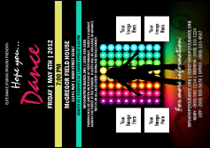 Stage Lights Postcard