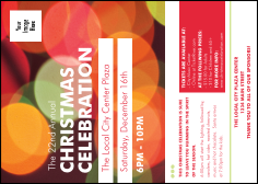 Holiday Lights Postcard