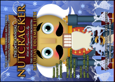 Nutcracker Ballet Postcard