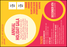 Circle Gala Postcard