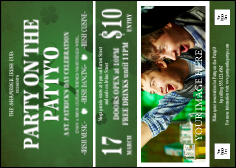 St. Patrick's Day Shamrock Postcard