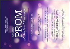 Abstract Lights Postcard