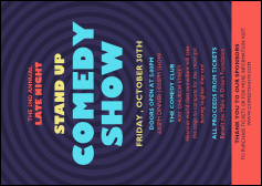 Comedy Spirals Postcard