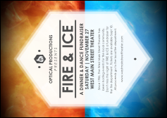 Fire and Ice Postcard