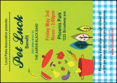 Potluck Benefit Postcard