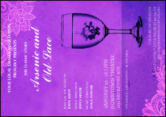 Arsenic & Old Lace Postcard