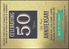 50th Anniversary Postcard