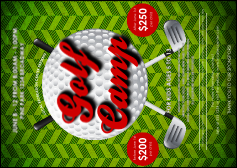 Golf Camp Postcard