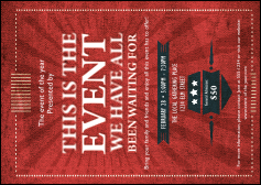 Retro Sunburst Postcard