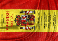 Spanish Flag Postcard