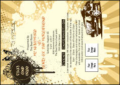 Hip Hop Concert Postcard