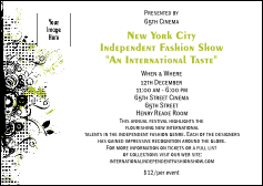 Fashion Show Postcard