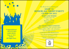 Bright Ideas Graduation Postcard