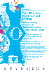 Street Fair Poster